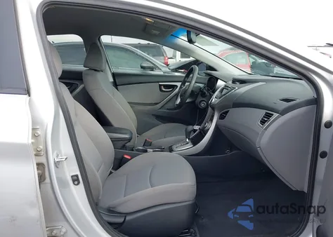 2012 Hyundai Elantra Gls (Ulsan Plant) from USA, damaged, VIN KMHDH4AE2CU323065